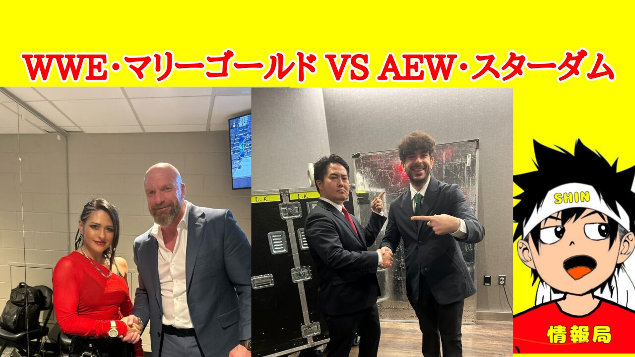 WWE・マリーゴールド　VS　AEW・スターダム